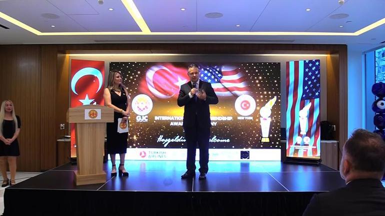 CNN TÜRK ABD Temsilcisi Yunus Paksoy’a diplomasi ödülü