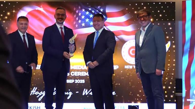 CNN TÜRK ABD Temsilcisi Yunus Paksoy’a diplomasi ödülü