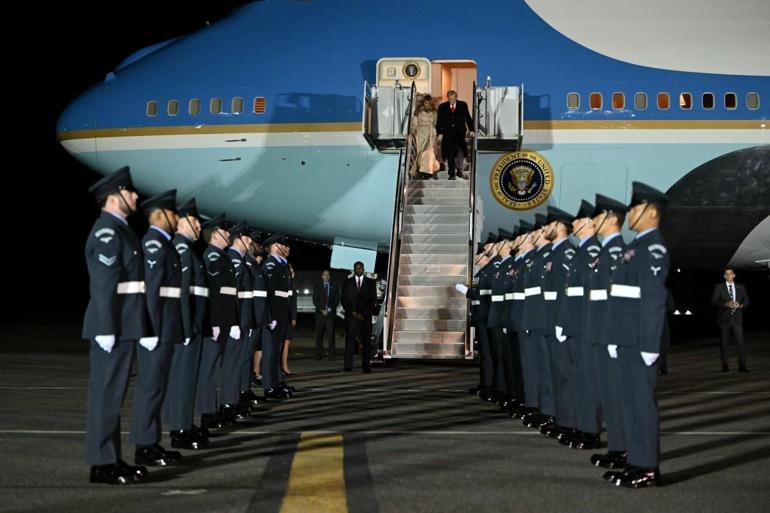 Trumpı taşıyan uçak çarpışma tehlikesi atlattı Ses kayıtları ortaya çıktı...