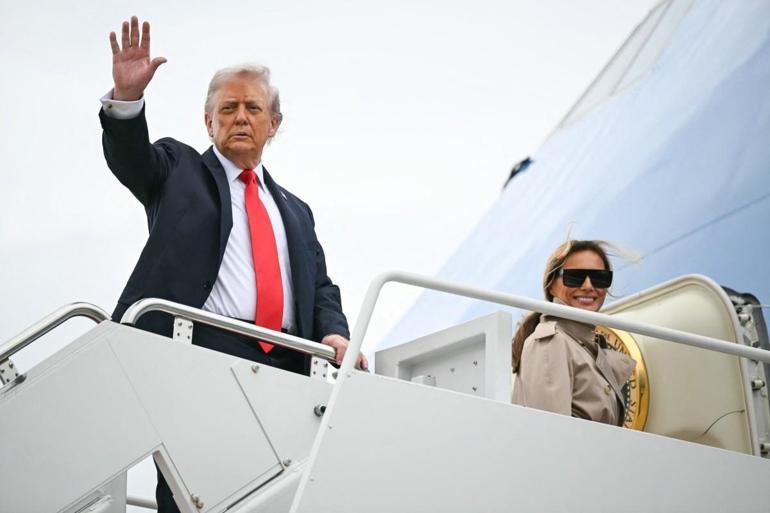 Trumpı taşıyan uçak çarpışma tehlikesi atlattı Ses kayıtları ortaya çıktı...