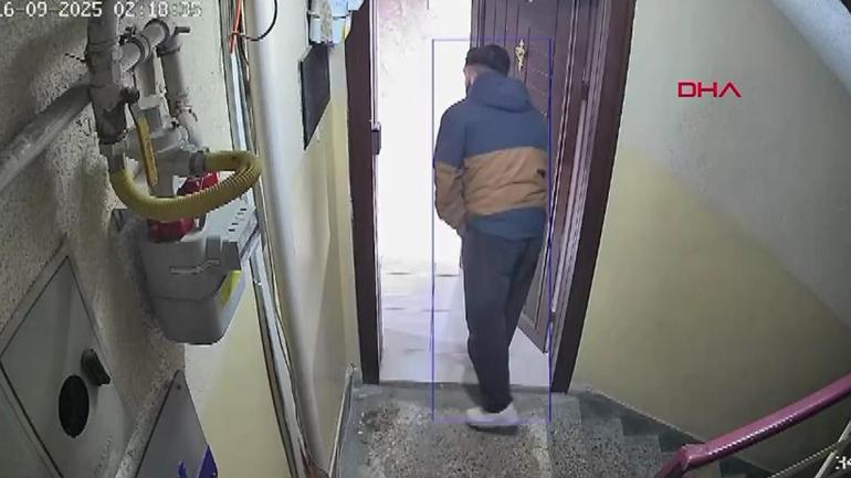 Kurye müşterinin evine girmeye çalıştı
