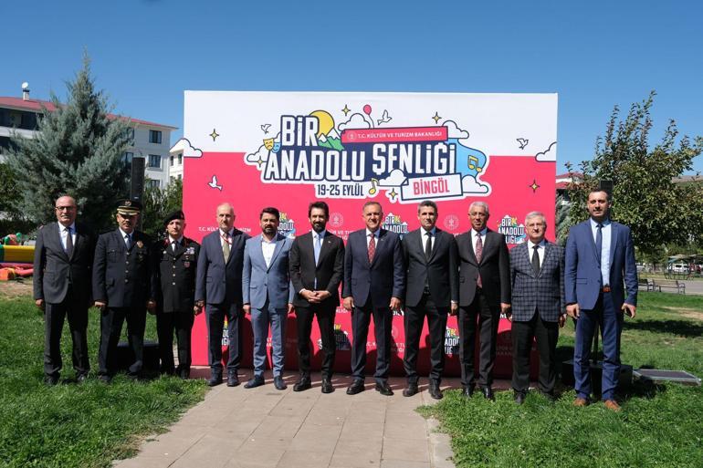 Bir Anadolu Şenliği Bingöl’de coşkuyla başladı