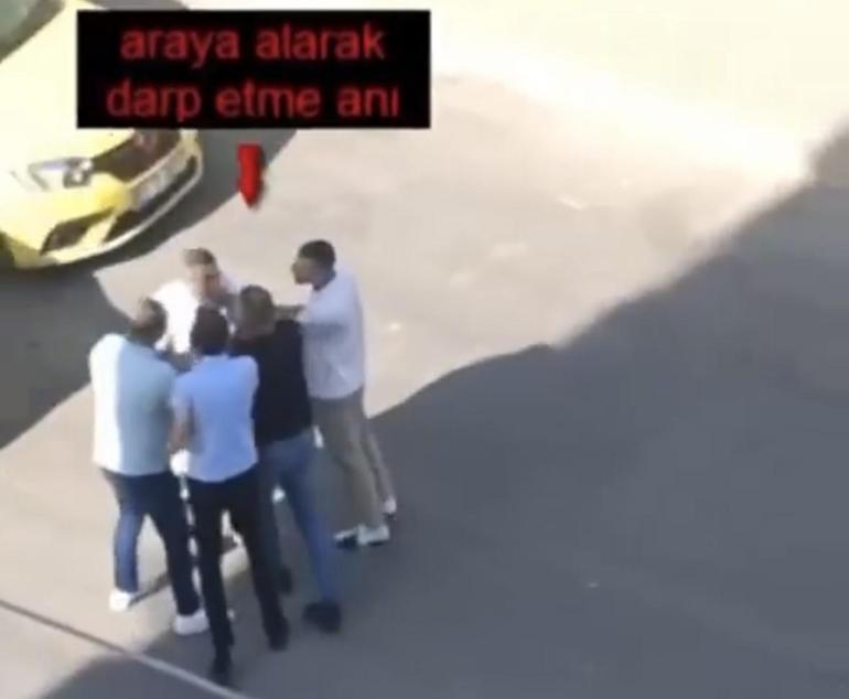 Müşteri kavgasında taksicilerden meslektaşlarına meydan dayağı