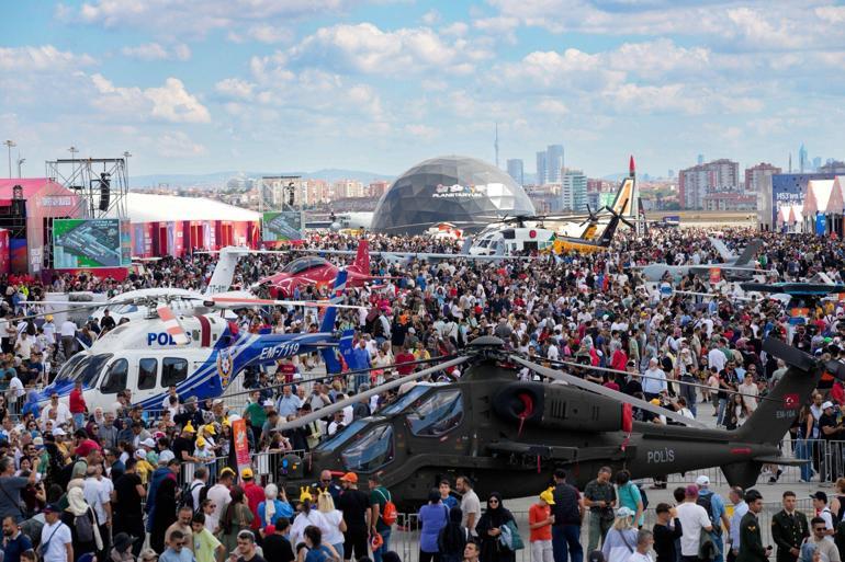 TEKNOFEST ziyaretçi akınına uğradı