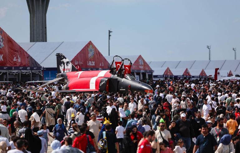TEKNOFEST ziyaretçi akınına uğradı