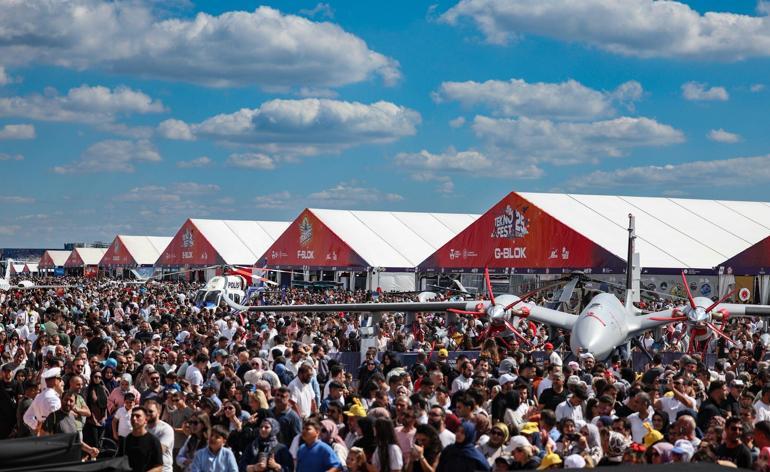 TEKNOFEST ziyaretçi akınına uğradı