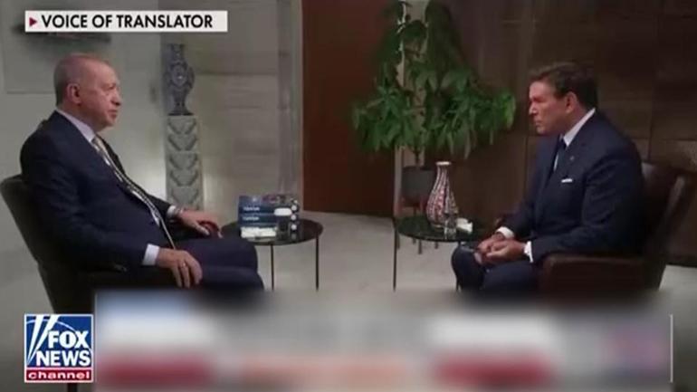 Erdoğan Fox News’e konuştu: Gazzede dört dörtlük soykırım var