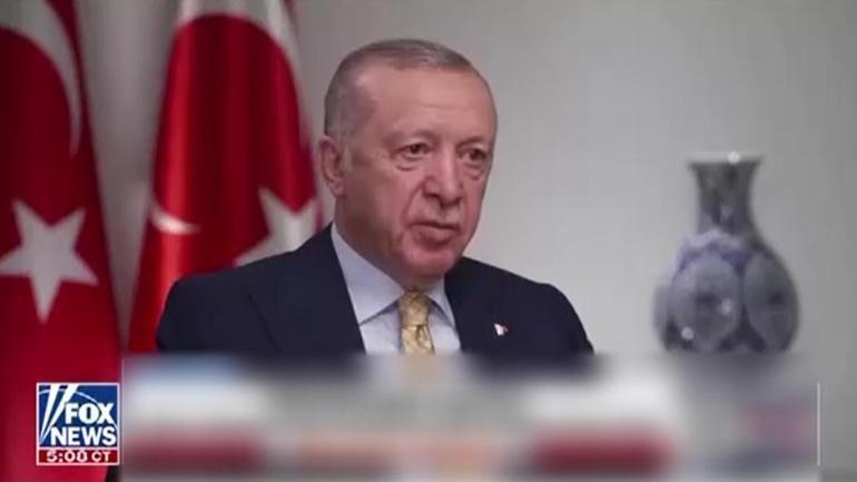 Erdoğan Fox News’e konuştu: Gazzede dört dörtlük soykırım var