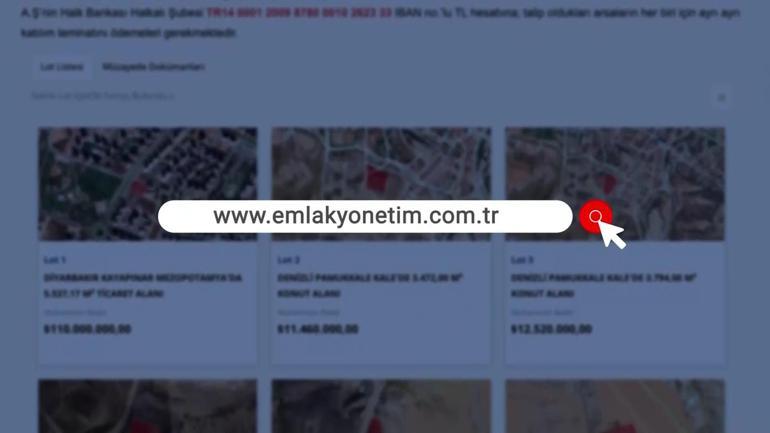 Kentsel Dönüşüm Başkanlığından arsa satışı: 29 ilde 449 taşınmaz satışa sunulacak