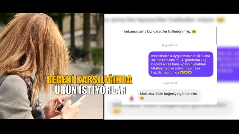 Bu da sanal dilencilik akımı: Beğeni karşılığında ürün talep ediyorlar