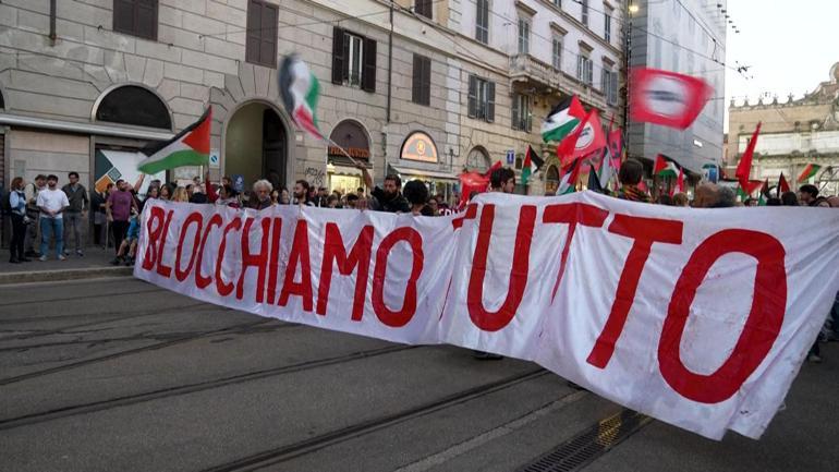 İtalyan işçiler Akdenizi kapatıyor