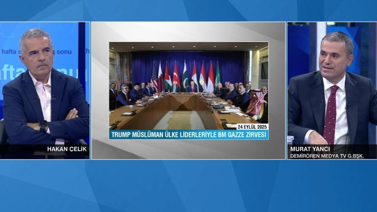Erdoğan-Trump zirvesinin şifreleri Demirören Medya TV Grup Başkanı Murat Yancıdan CNN TÜRKte açıklamalar