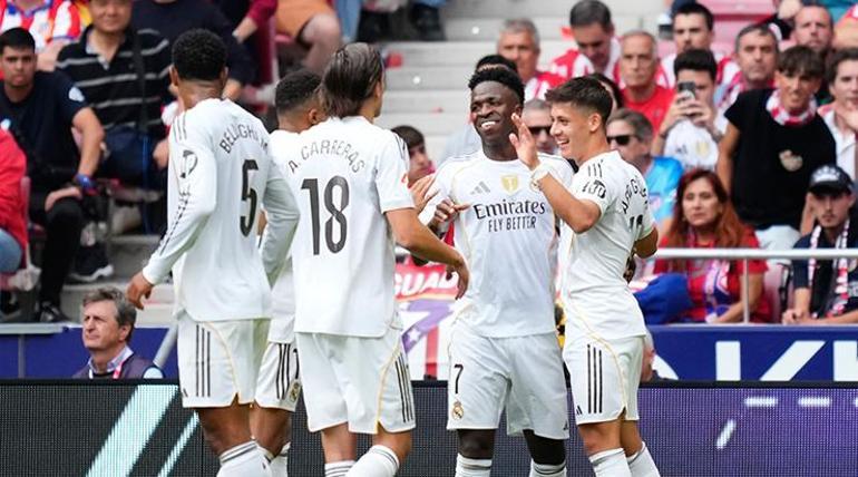68d81c57a362490a46fb98c1 Madrid derbisinde Atletico, Real Madrid’i dağıttı! Arda Güler’in performansı yetmedi