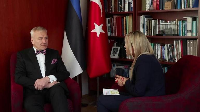 Estonya Büyükelçisi Vaino Reinart CNN TÜRKte: NATO kararlılığını ortaya koydu