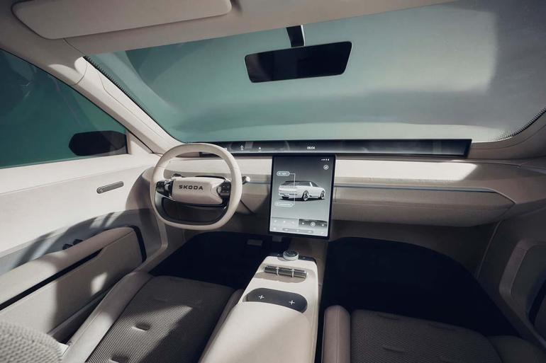 Škoda, elektrikli Station Wagon modeli Vision O’yu tanıttı