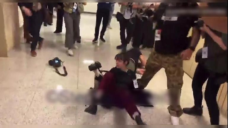 ABDde Türk gazeteciye polis şiddeti: Hastanelik ettiler