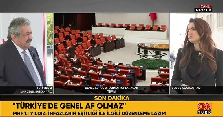 Genel af olur mu MHP Genel Başkan Yardımcısı Feti Yıldızdan CNN TÜRKte dikkat çeken açıklama
