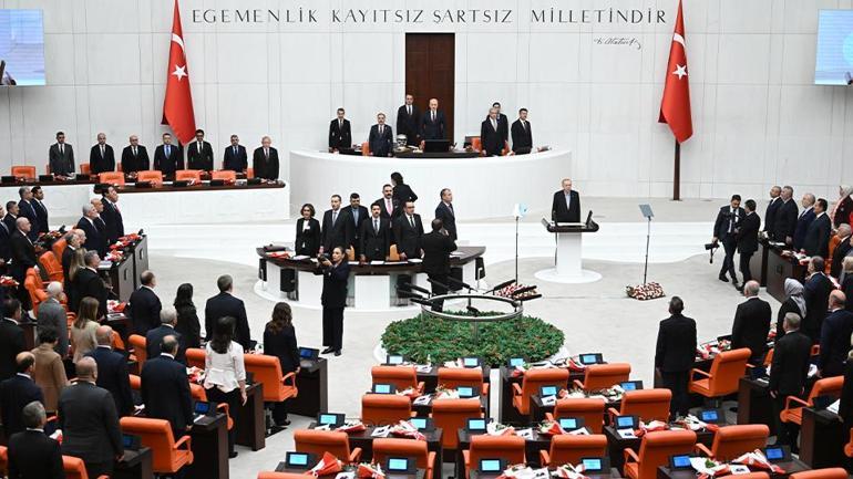 SON DAKİKA... Mecliste yeni yasama yılı başladı Cumhurbaşkanı Erdoğandan açıklamalar: Filistin davasına ömrümüzü adadık