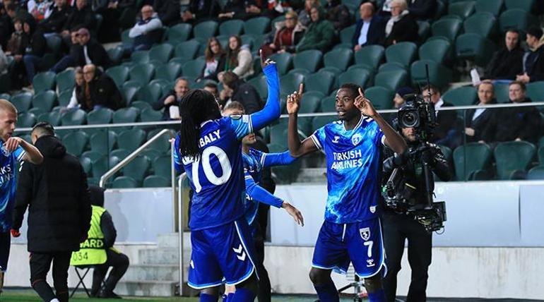 Samsunspor, Konferans Ligi’ne galibiyetle başladı