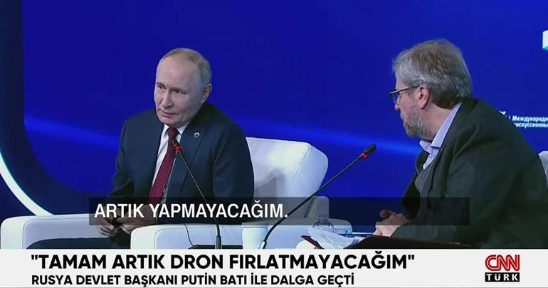 Rusya Devlet Başkanı Putin, Batı ile dalga geçti