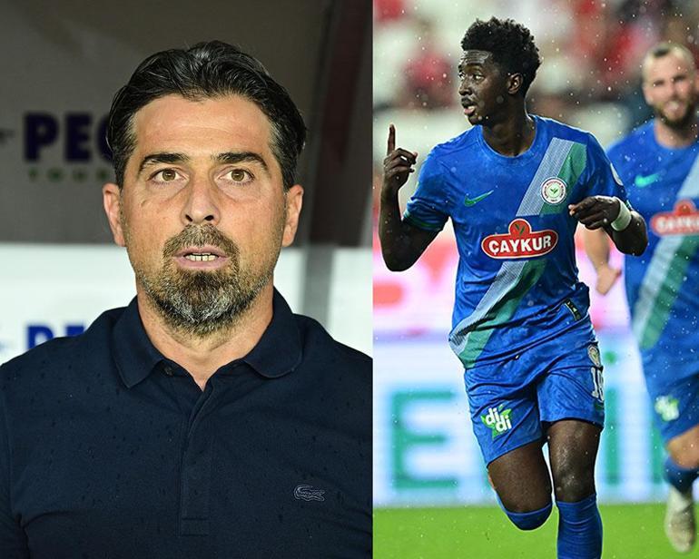 Antalyaspor - Çaykur Rizespor karşılaşmasında 7 gol 1 kırmızı kart