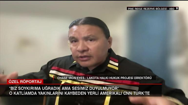 Wounded Knee Katliamında akrabalarını kaybeden yerli Amerikalı CNN TÜRK’te: “ABD Savaş Bakanı askerin işlediği vahşeti meşrulaştırıyor”