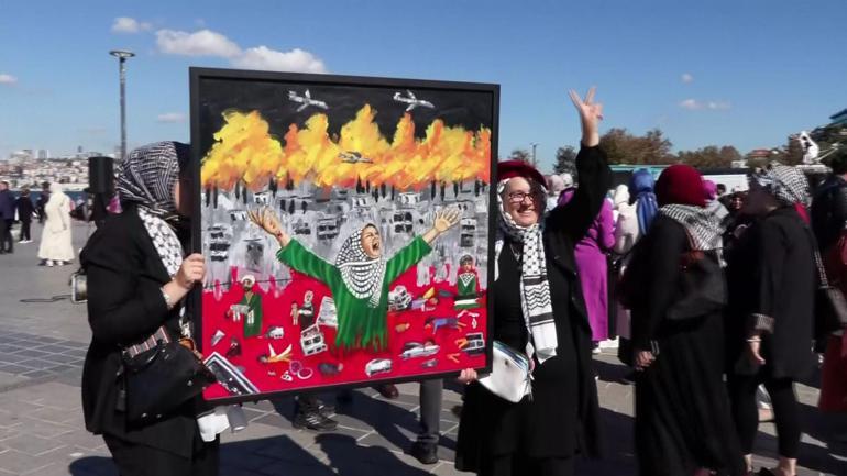 Gazze için sessiz çığlık eylemi: 81 ilde destek zinciri