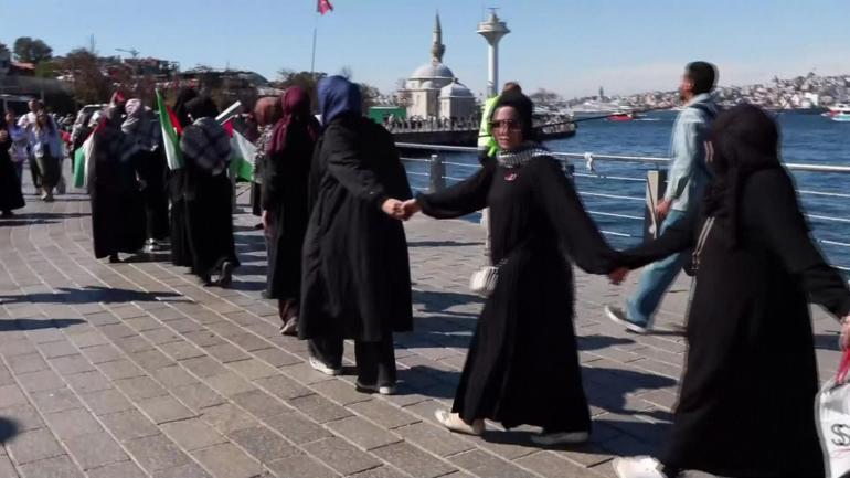 Gazze için sessiz çığlık eylemi: 81 ilde destek zinciri