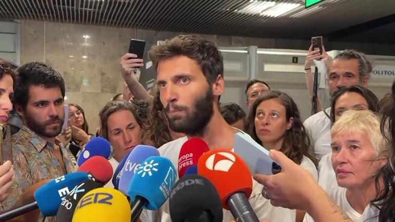 Gazze filosundaki aktivistler ülkelerine dönüyor