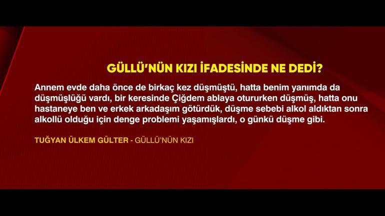 CNN TÜRK şüpheli ölümün izini sürdü Güllü düştü mü Düşürüldü mü