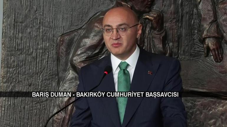 İstanbul Adliyesi’nde uğurlama töreni