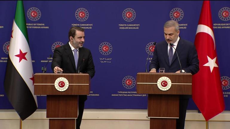 SON DAKİKA | Dışişleri Bakanı Hakan Fidan mevkidaşı Şeybani ile ortak basın açıklamasında bulunuyor