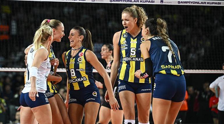 SON DAKİKA | Voleybolda Şampiyonlar Kupası, Fenerbahçe’nin