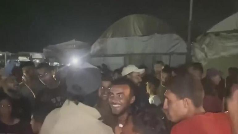 Gazze halkı ateşkesi kutladı