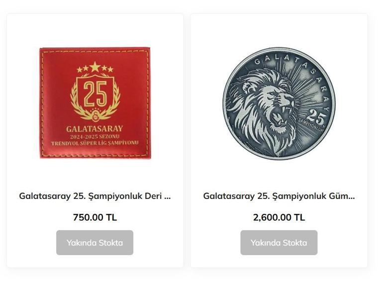 DARPHANE GALATASARAY HATIRA PARASI: Darphane Galatasaray 25. Şampiyonluk Hatıra Parası Satışa Çıktı Mı Hatıra Parası Ne Kadar