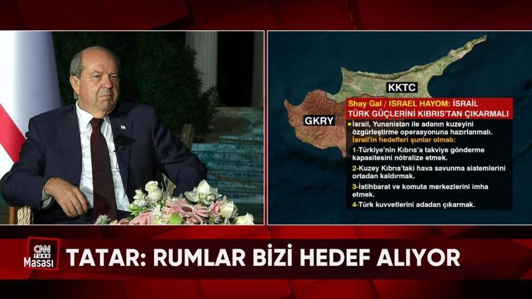 KKTC Cumhurbaşkanı Ersin Tatar CNN TÜRKte