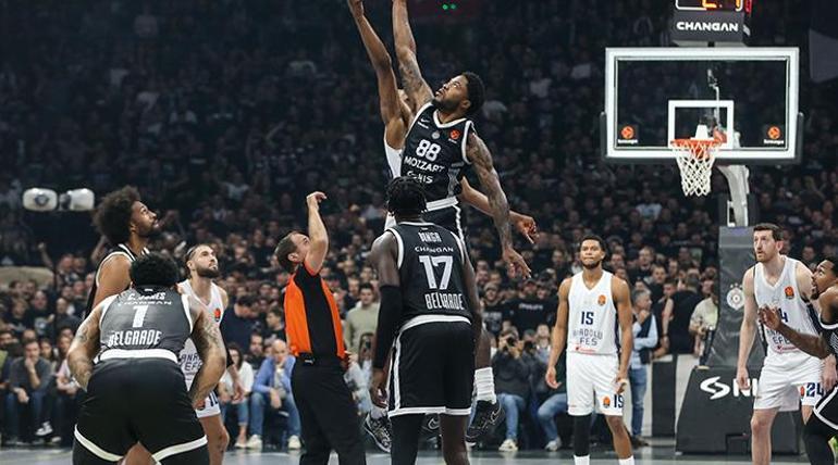 Anadolu Efes, Partizan deplasmanında mağlup