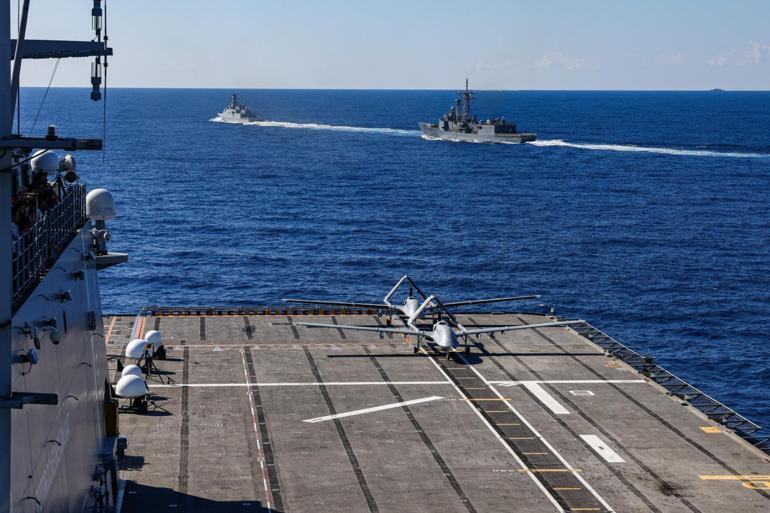 Mavi Vatan’da tarihi gün: Milli SİHA’lardan Denizkurdu’nda tam isabet