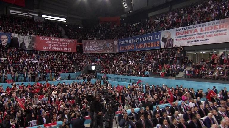 Trabzonda toplu açılış töreni Cumhurbaşkanı Erdoğandan önemli açıklamalar