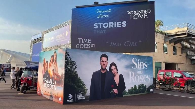 Kanal Dden Cannes çıkarması Yeni dizi Güller ve Günahlar dünya sahnesinde