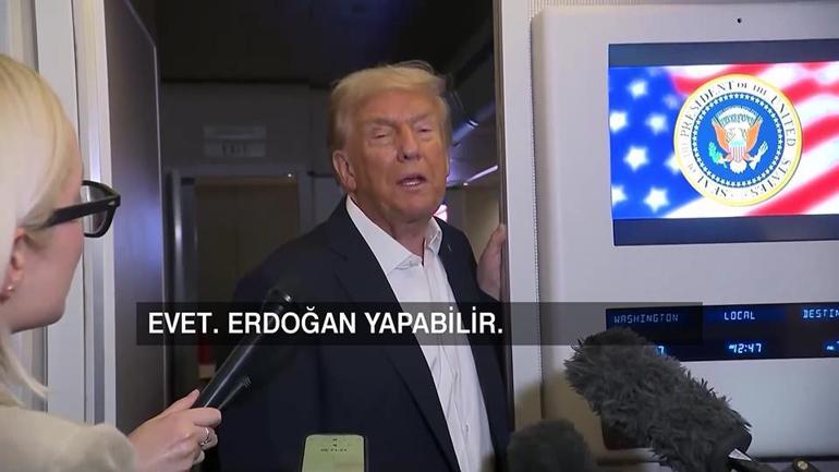 Trump: Erdoğan Rusya konusunda yardım eder