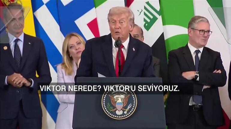 Trump, Gazze Zirvesi’nde diplomasi yerine esprileriyle gündem oldu