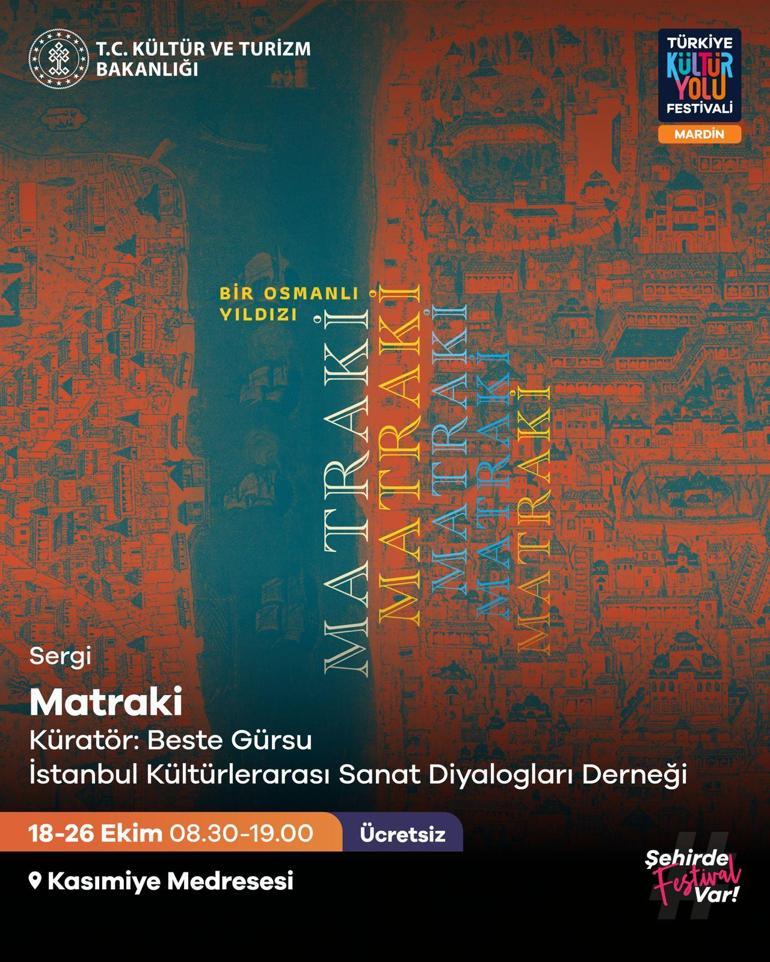 Kültür Yolu Festivali ilk kez Mardinde: 9 gün boyunca 30 noktada 370 etkinlik