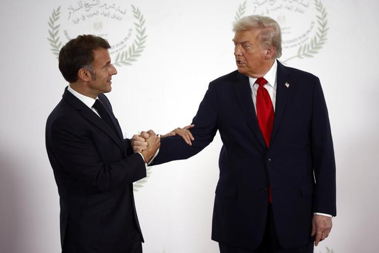 El sıkışırken Trump Macronu tehdit etti iddiası: Ben sadece beni incitenleri incitirim, göreceksin