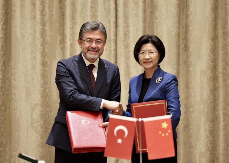 Çin ile imzalar atıldı Bakan Yumaklı: Büyük önem taşımaktadır