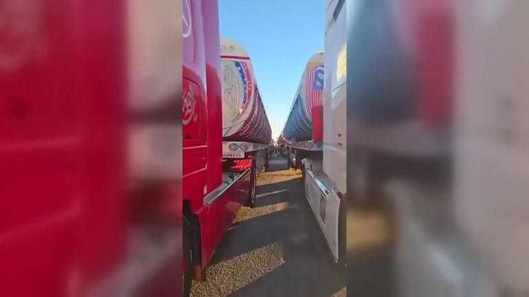 Gazzede Refah Sınır Kapısı Muamması | İsrail açılmasına izin vermiyor, tırlar sınırda bekliyor