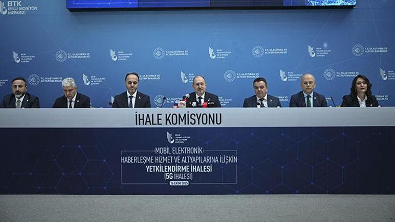 SON DAKİKA... 5G ihalesinde teklifler verildi İşte tüm detaylar
