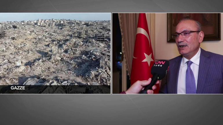 Türkiyenin Kahire Elçisi CNN TÜRKte: Refah ne zaman açılacak, Gazze imarı nasıl olacak