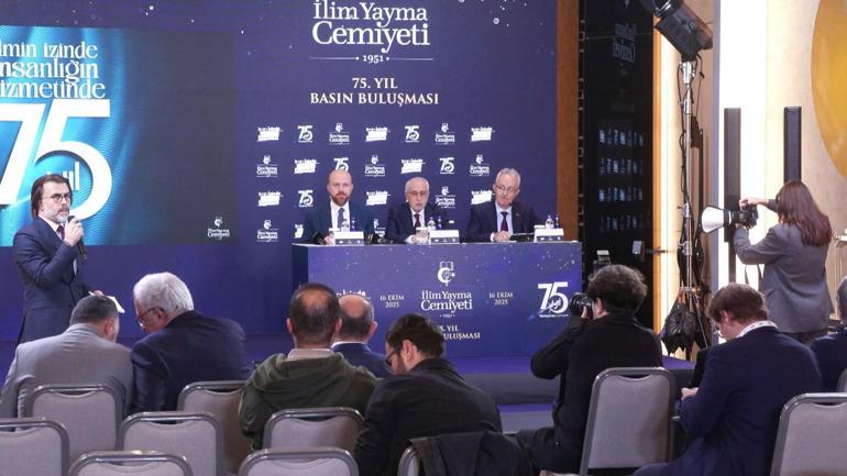 Bilal Erdoğan: 75 yıllık ilim yayma geleneği hem ülkemizin tarihi ile çok ilişkili