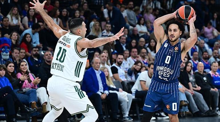 Anadolu Efes, sahasında Panathinaikos’a kaybetti